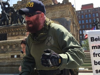 Pro-Trump Protester - Cleveland RNC 2016