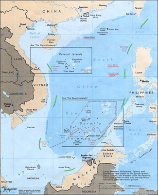 South China Sea 9 Dotted Line