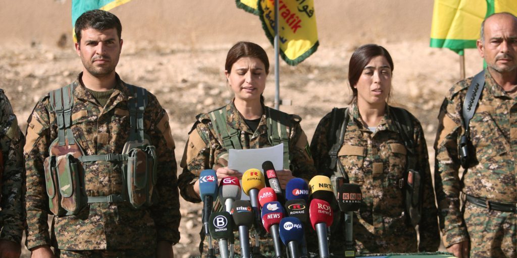 Image SDF news conference