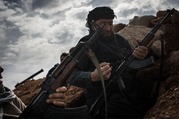 Image Free Syrian Army fighter Al bab Syria