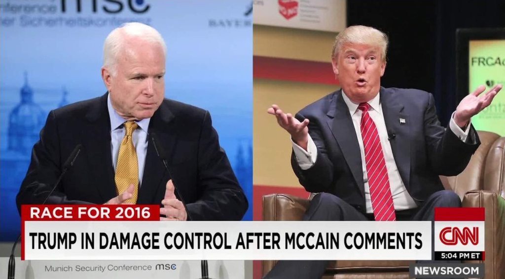 Image Trump McCain