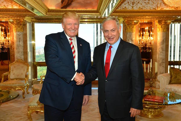 Image Trump with Netanyahu