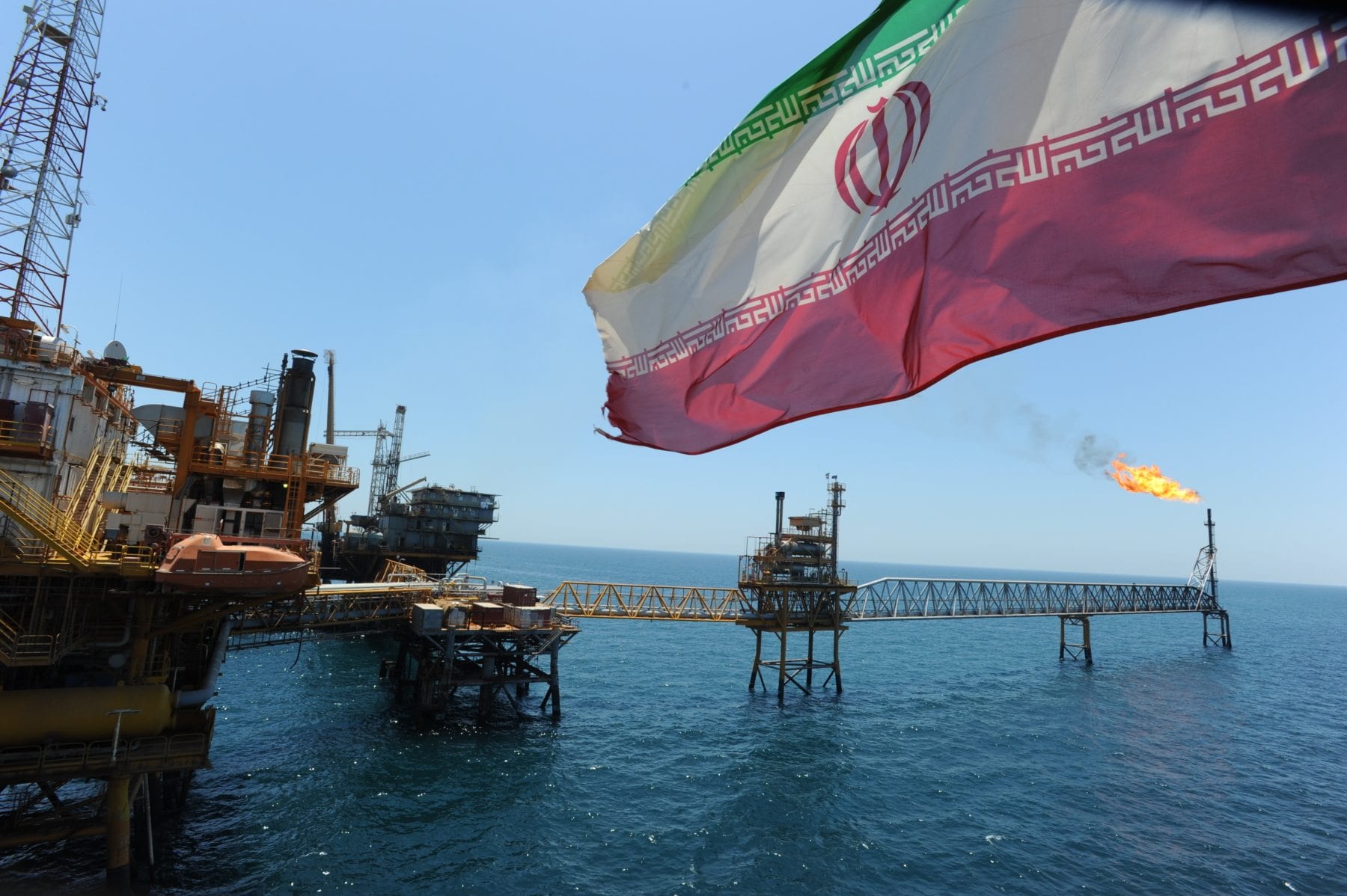 Iran oil rig