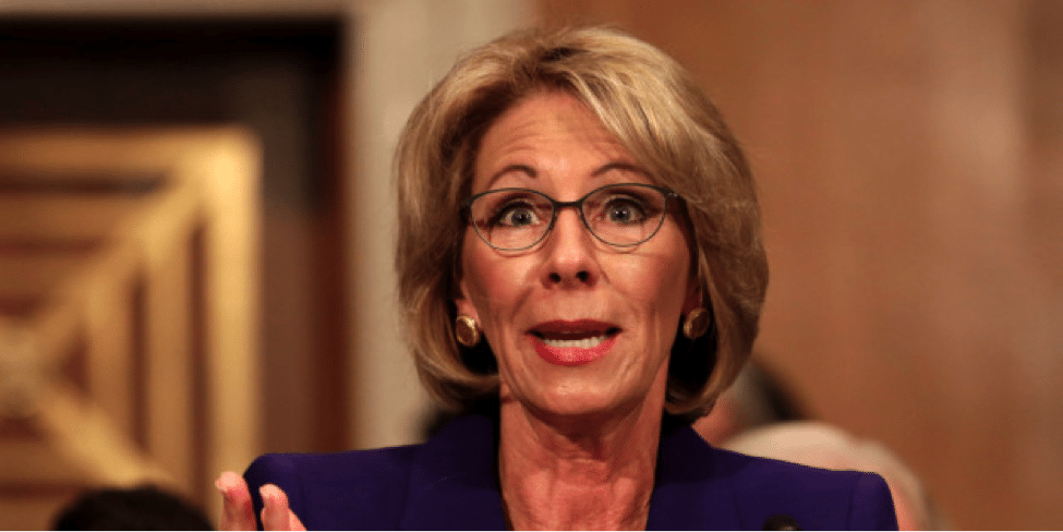 Image Betsy Devos