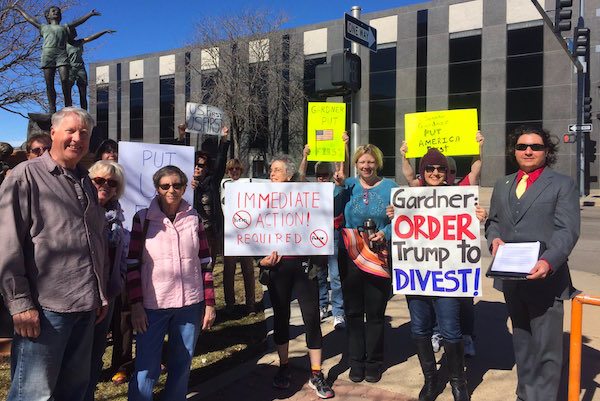 Image PutUsFirst Colorado activists