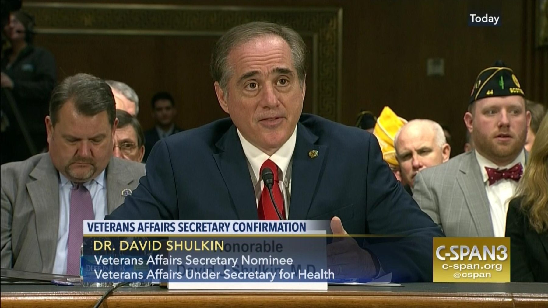 Image David Shulkin Senate Hearing