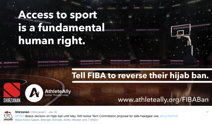 Image FIBA hijab ban