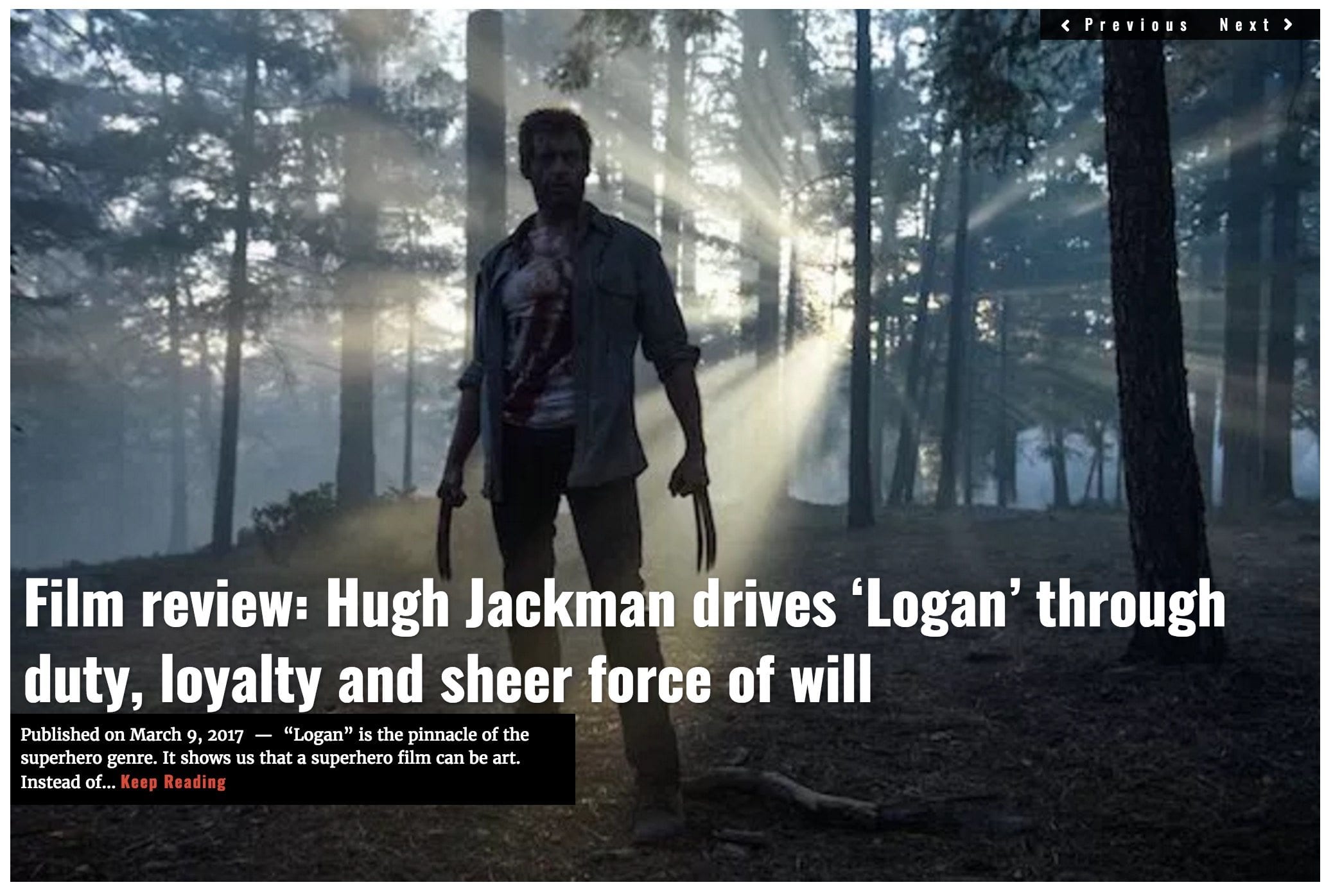 Logan film review