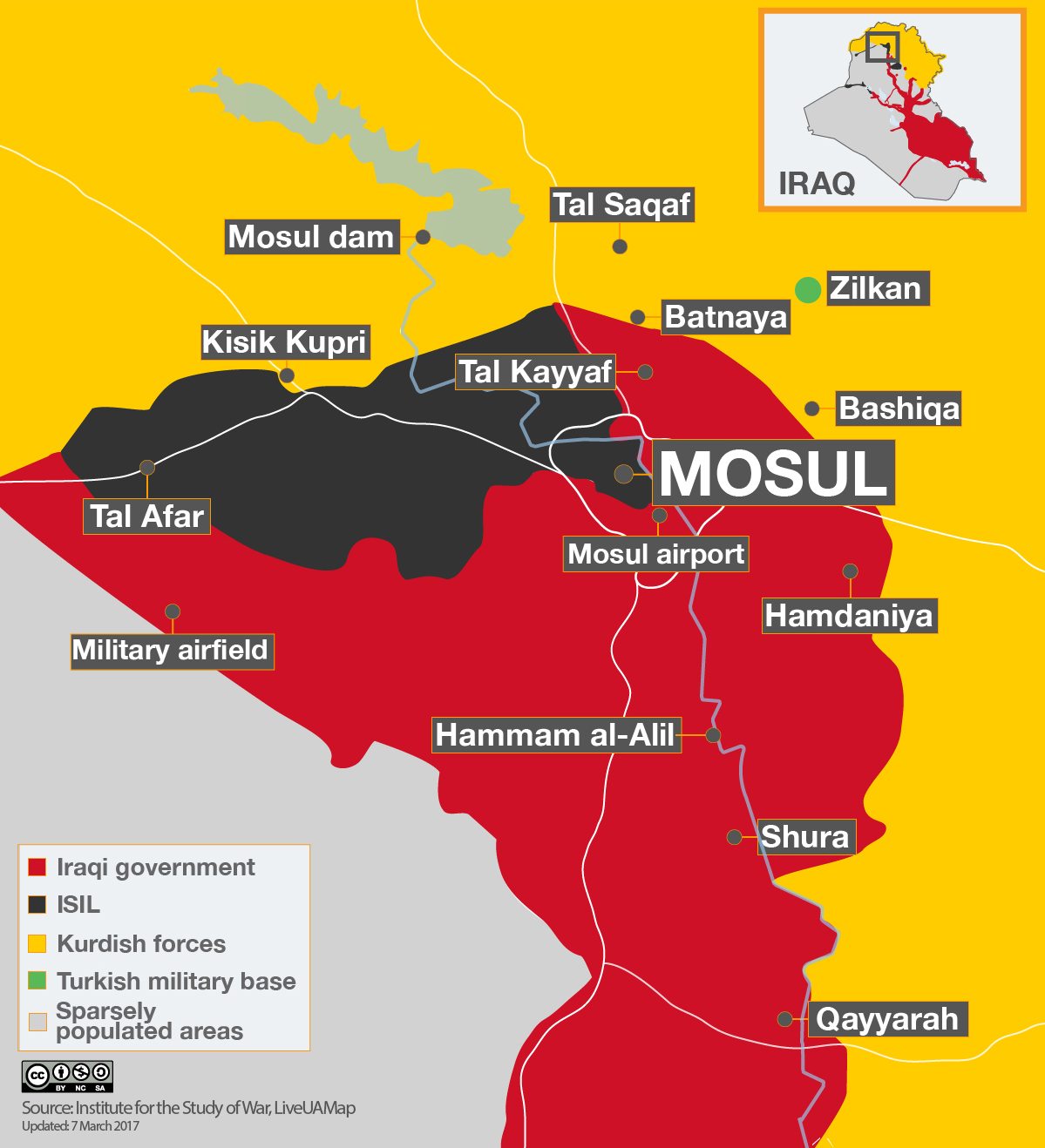Mosul Map MAR7 