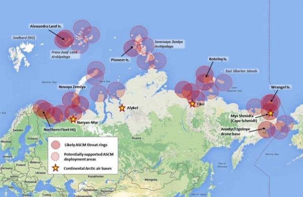 Russia's New Arctic Military Bases