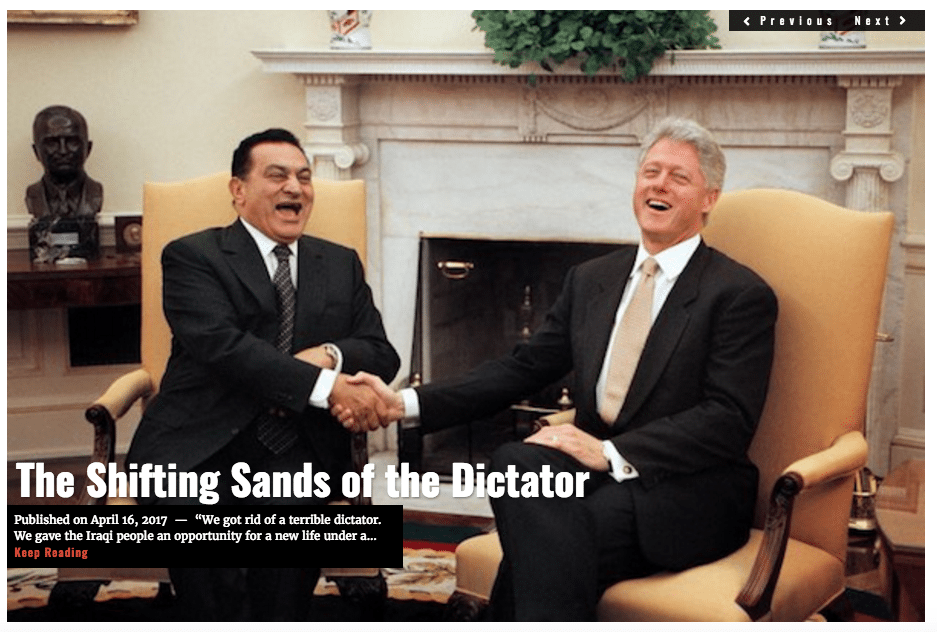 Image Shifting Sands of the Dictator