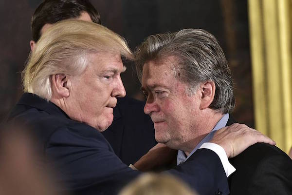 Image Trump Steve Bannon