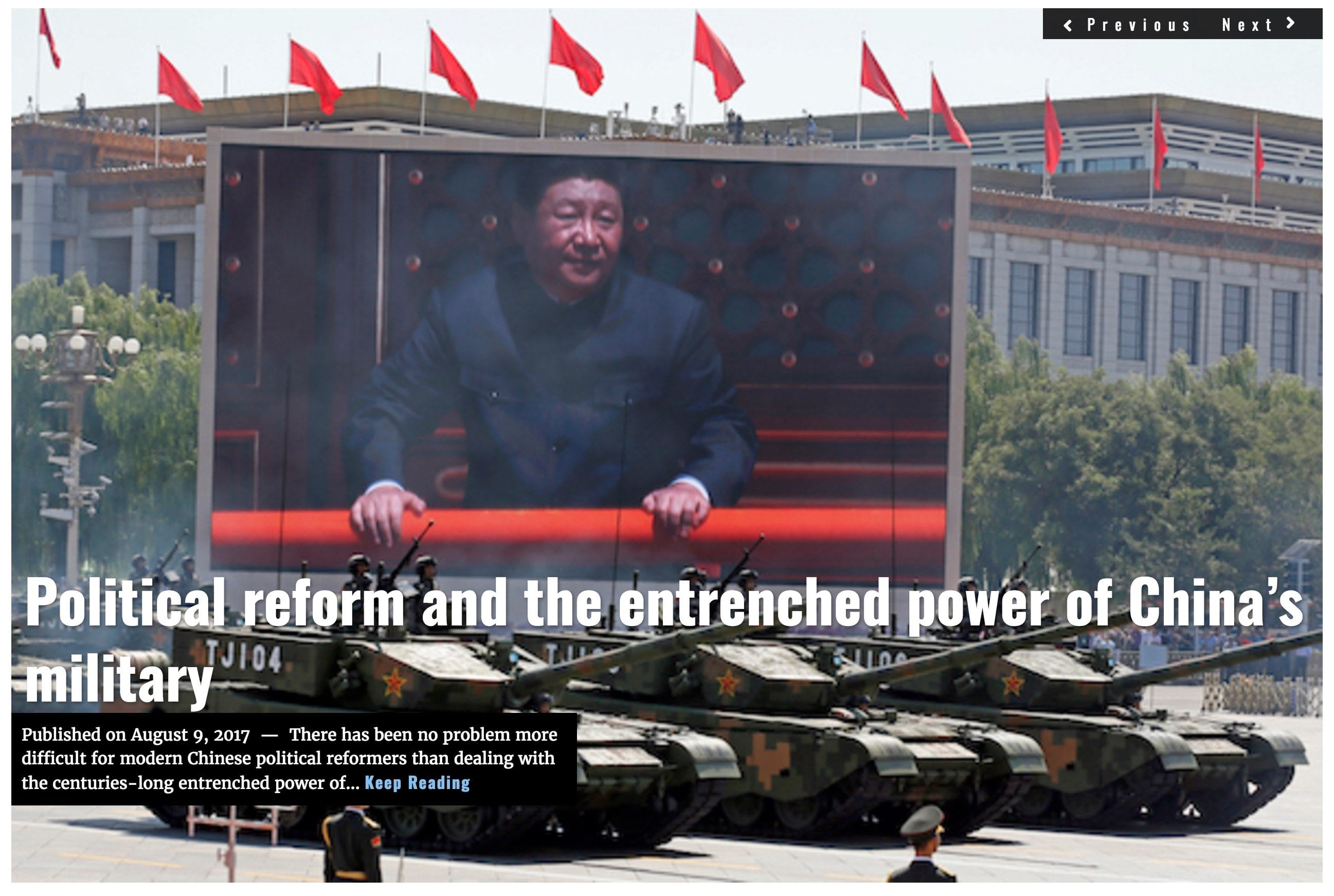 Image Lima Charlie News headline China PLA