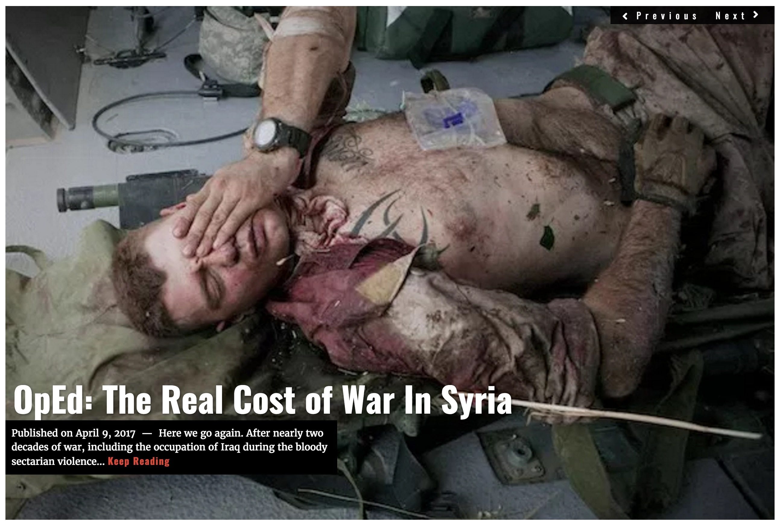 The Real Cost of War