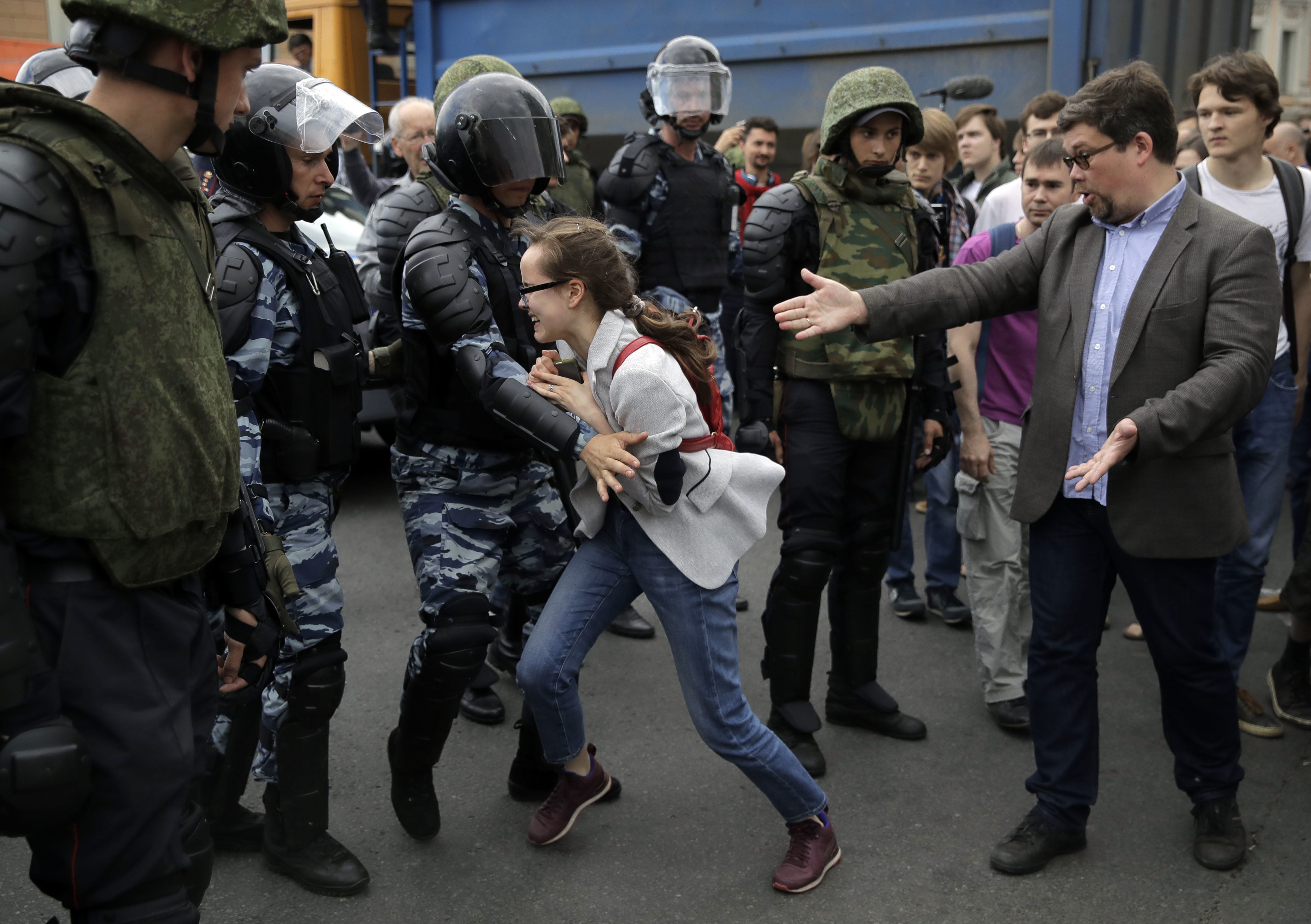 Image Russia protest