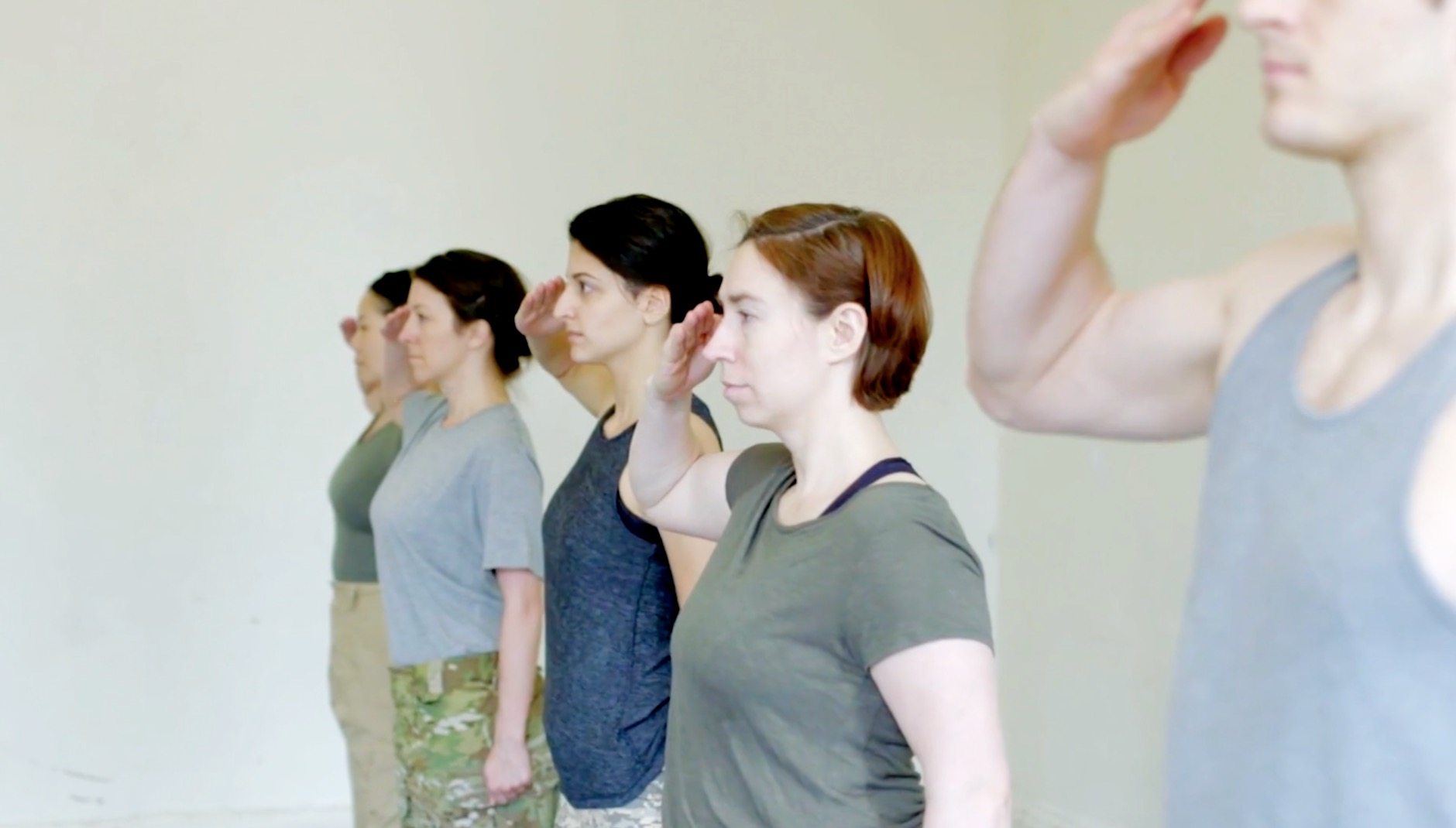 Image 'Bullet Catchers' from the Women in Combat Theatre Project