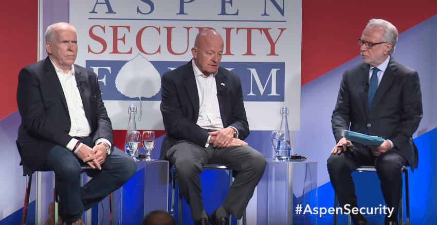 Image #GailForce: Clapper, Brennan, Coats discuss Trump, Russia, ISIS and North Korea at Aspen Security Forum 2017