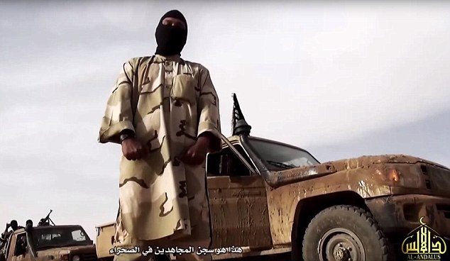 Image Screen capture from al Qaeda propaganda film, released by its media arm al-Andalus (June 2015).