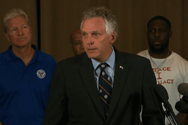 Image Gov. Terry McCauliffe to Charlottesville Nazis, white supremacists, 'GO HOME'