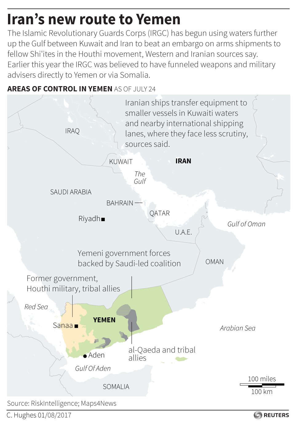 Image Reuters map GULF-KUWAIT-IRAN`Reuters map GULF-KUWAIT-IRAN