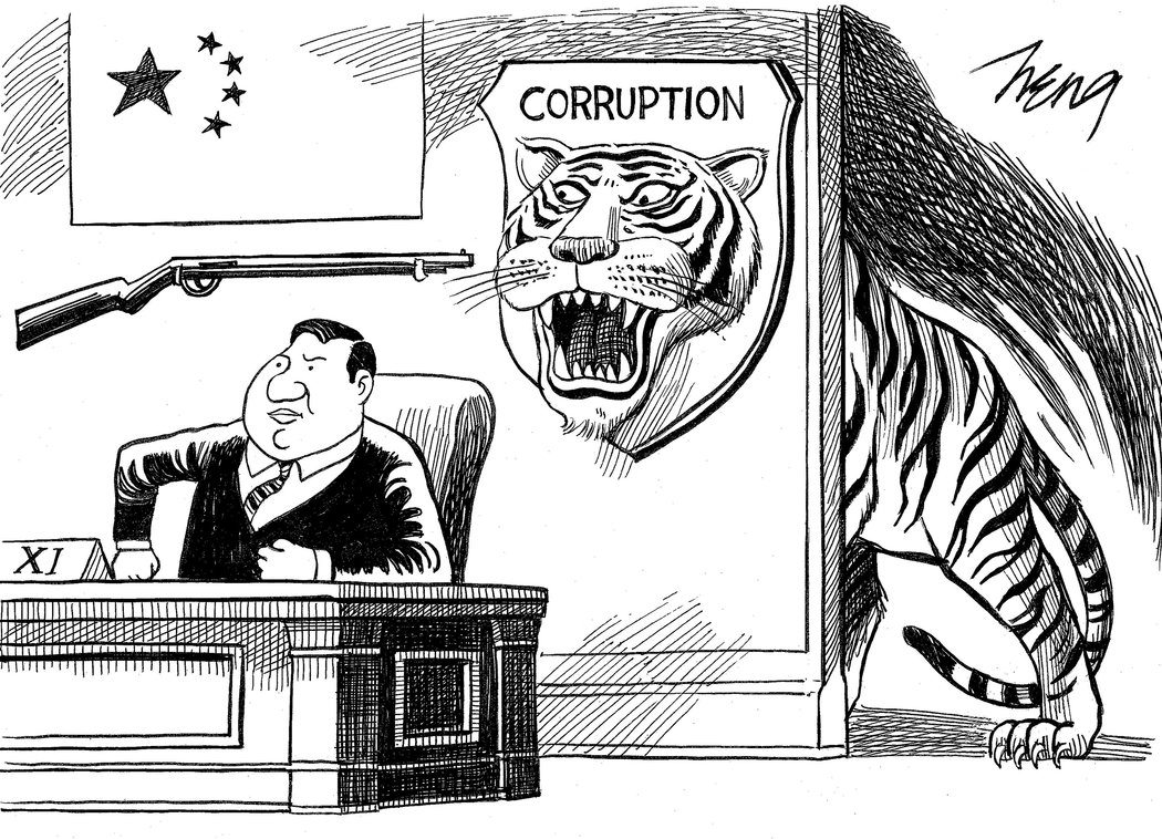 Image Xi corruption cartoon