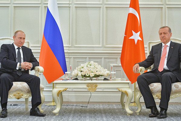 Image Russian President Vladimir Putin (L) and Turkish President Recep Erdogan (REUTERS/Alexei Druzhinin/RIA) 