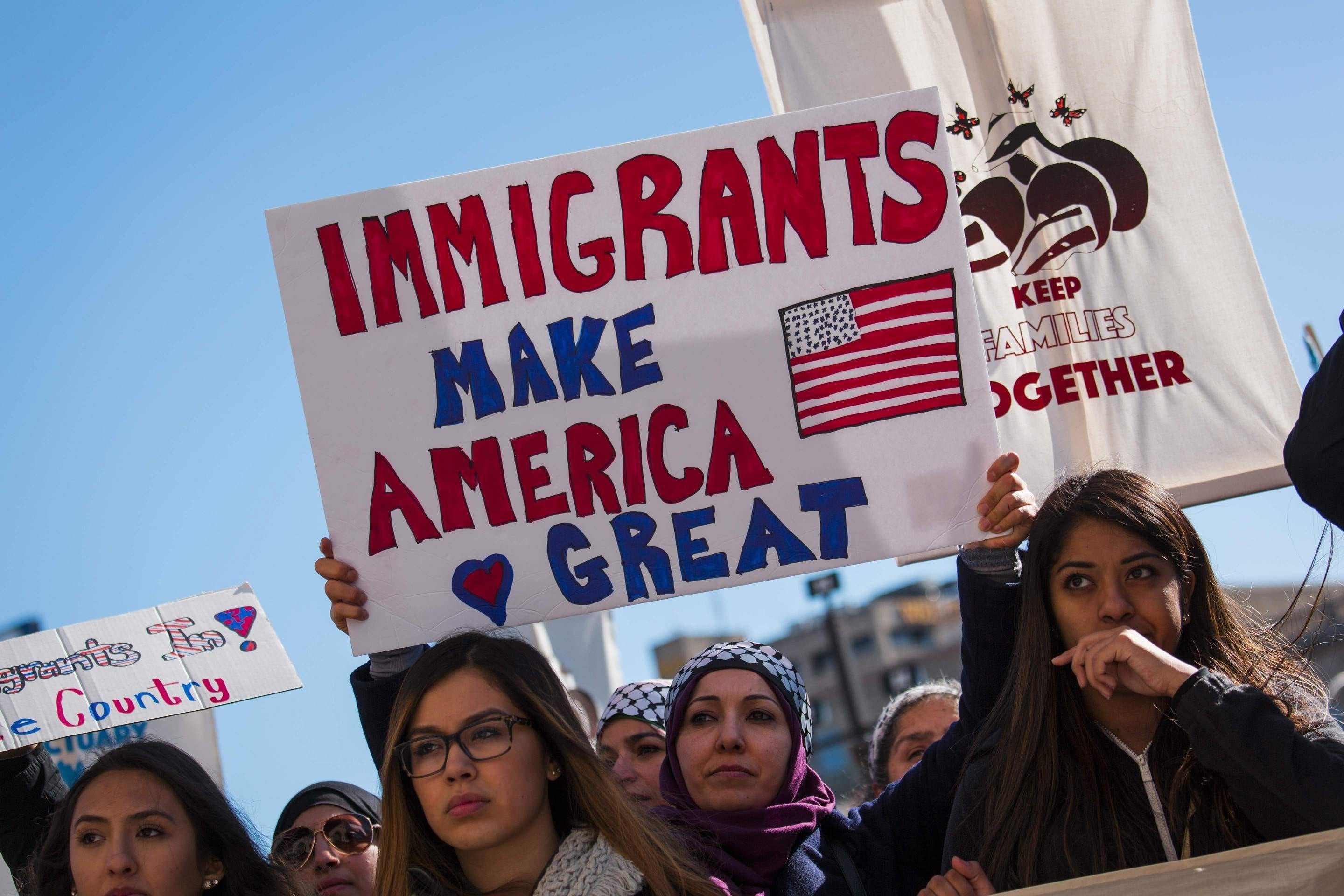 Image Immigrants make America great