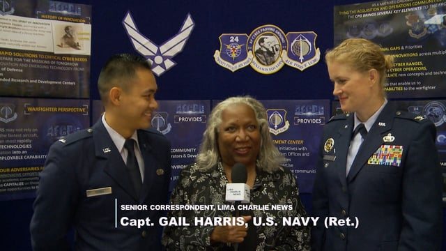 Image Lima Charlie interview US 24th Air Force Cyber Command at Intelligence & National Security Summit