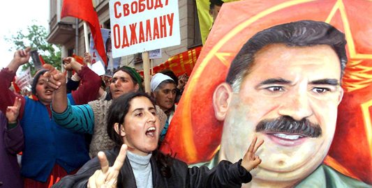 Image PKK founder Abdullah Ocalan was sentenced to death by a Turkish court in 1999 [EPA] 