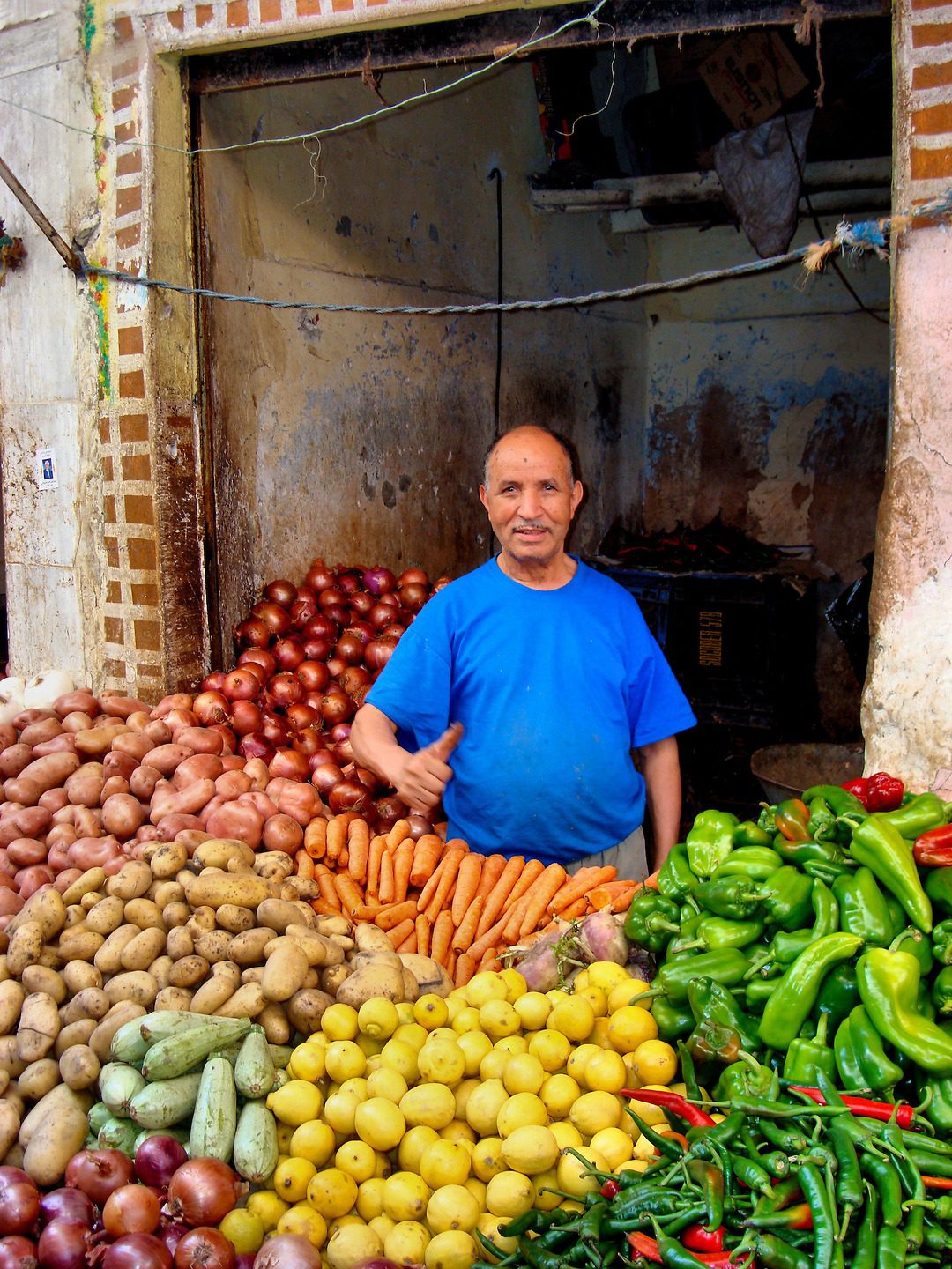 Image Casablanca, Old Medina Market (Image: Richard F. Ebert)