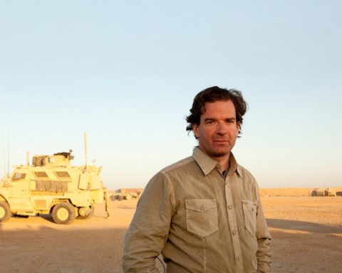 Lima Charlie interviews CNN's Peter Bergen about 'Legion of Brothers' and the future of Afghanistan (Image: Tim Hetherington, for CNN)