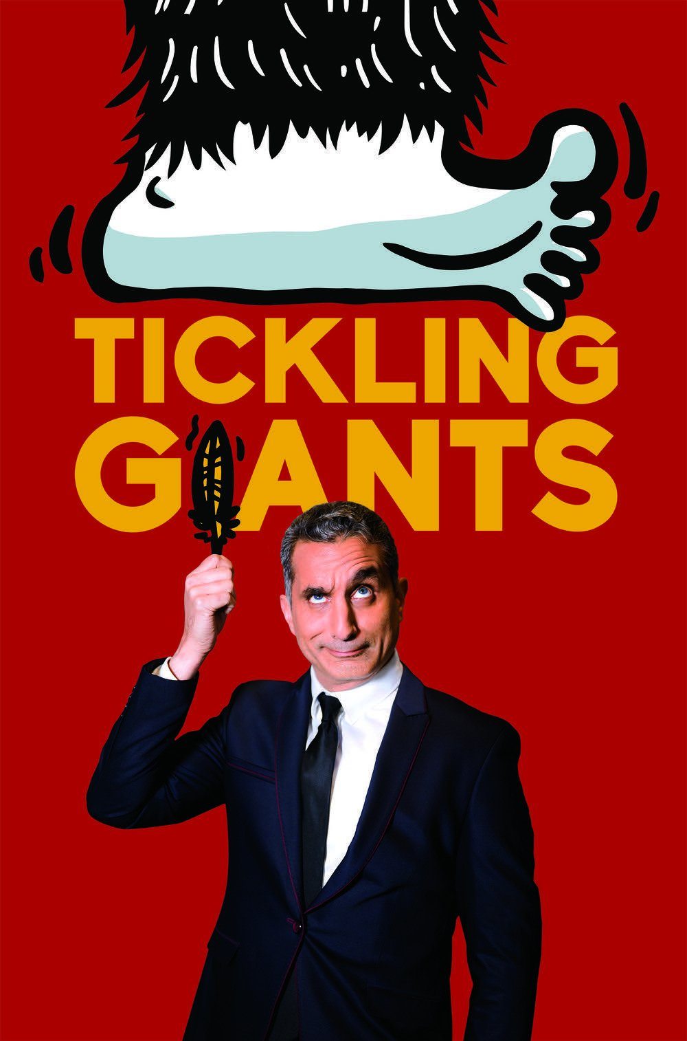 Image Tickling Giants Bassem Youssef