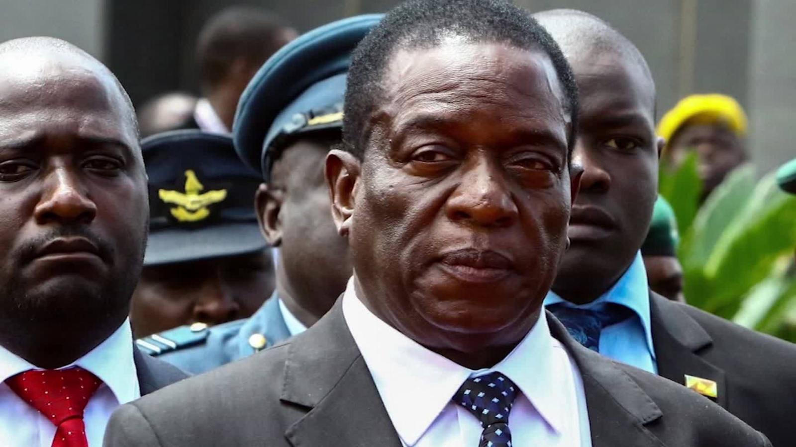 Image Emmerson Mnangagwa (CNN)