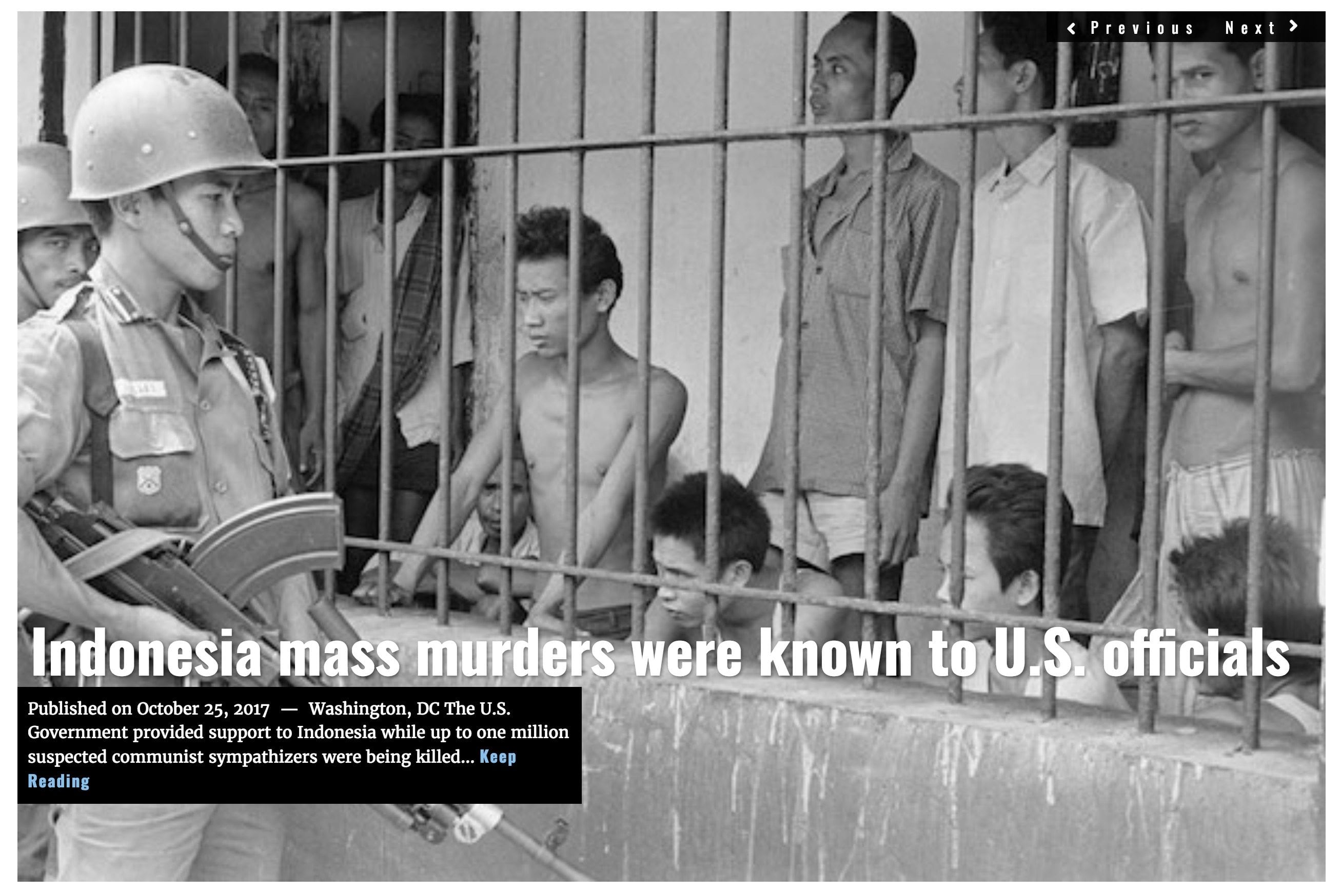 Image Lima Charlie News Headline Indonesia Genocide OCT25