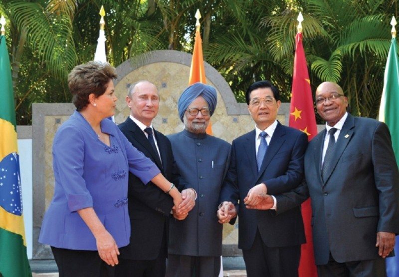 Image BRIC leaders meet at a summit in 2012. Russia’s proposed alternative to the DNS would cover Brazil, Russia, India, China and South Africa’s internet structure. Photo courtesy of ForeignPolicy.com