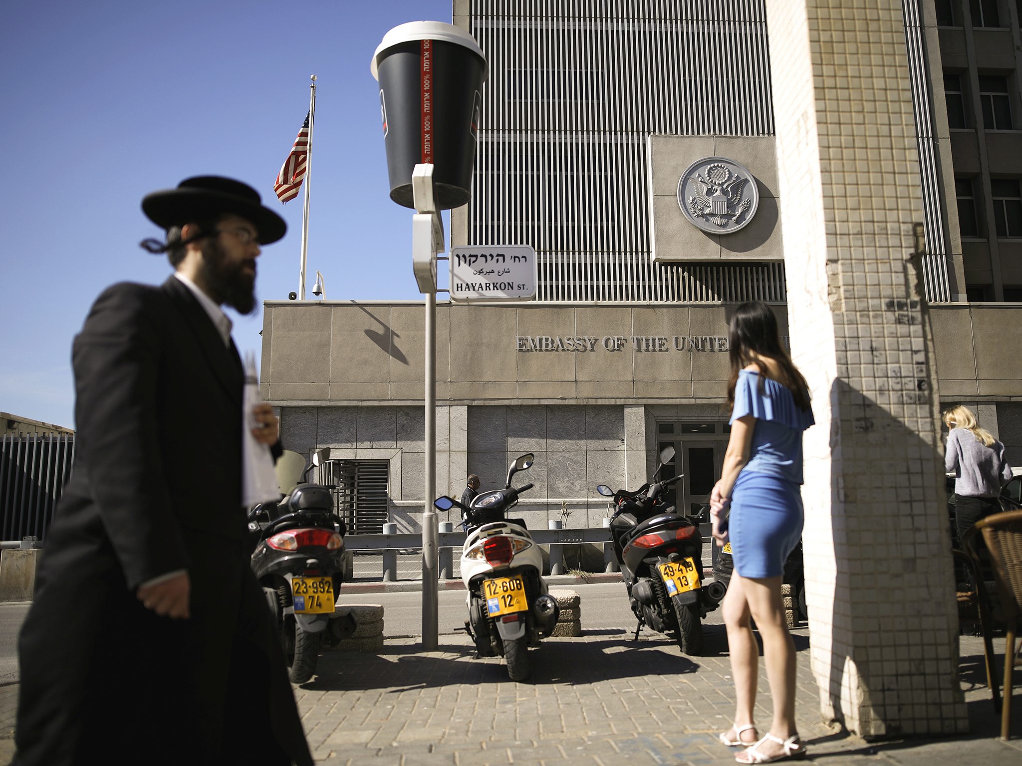 Image U.S. embassy in Tel Aviv, Israel (REUTERS/Amir Cohen)