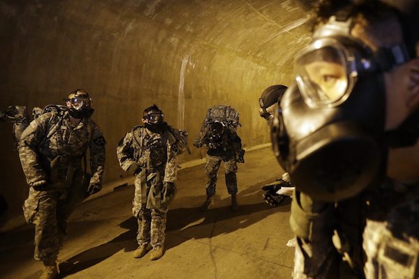 Image U.S. training Army for tunnel combat in North Korea