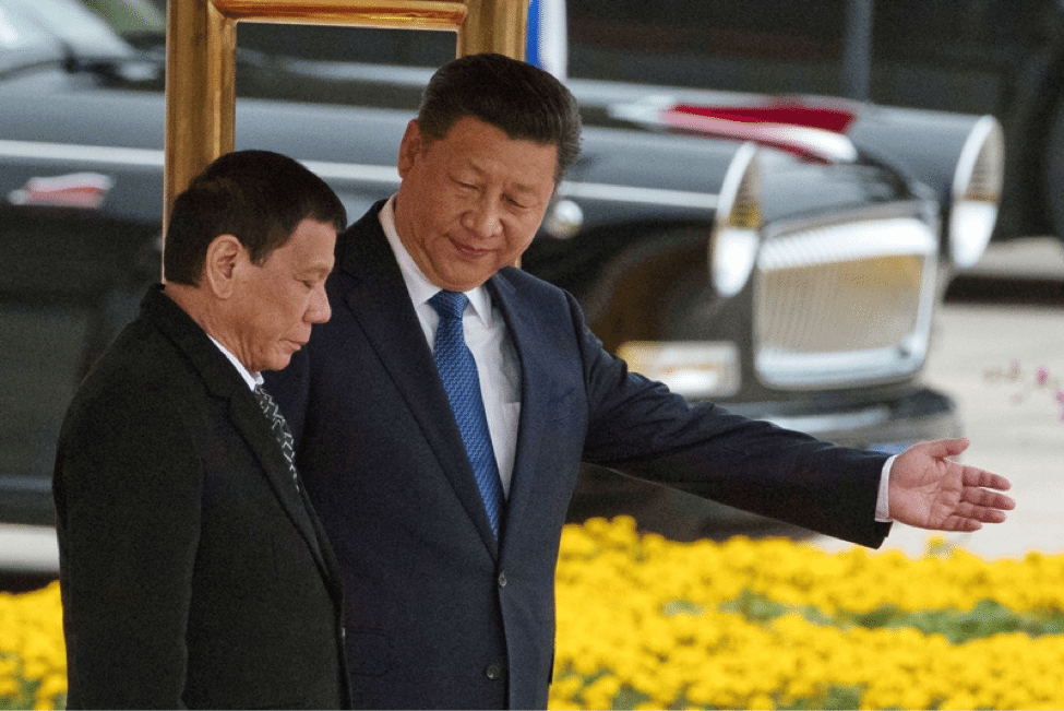 Image (Philippine President Rodrigo Duterte and Chinese President Xi Jinping)