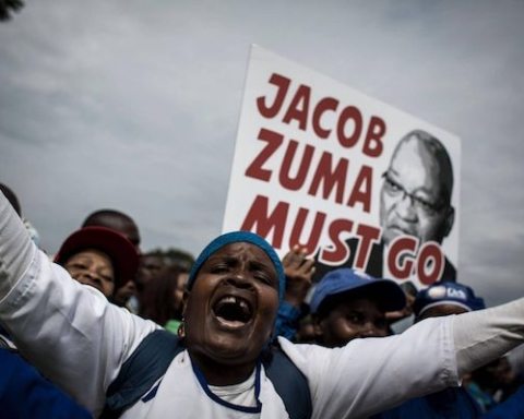 Image Zuma's parting gifts for South Africa? Toxic politics and a backward economy