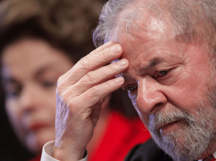 Image (Lula is now barred from seeking office, making a right-wing politician, namely Bolsonaro, very likely to win in 2018. | Source: AP)