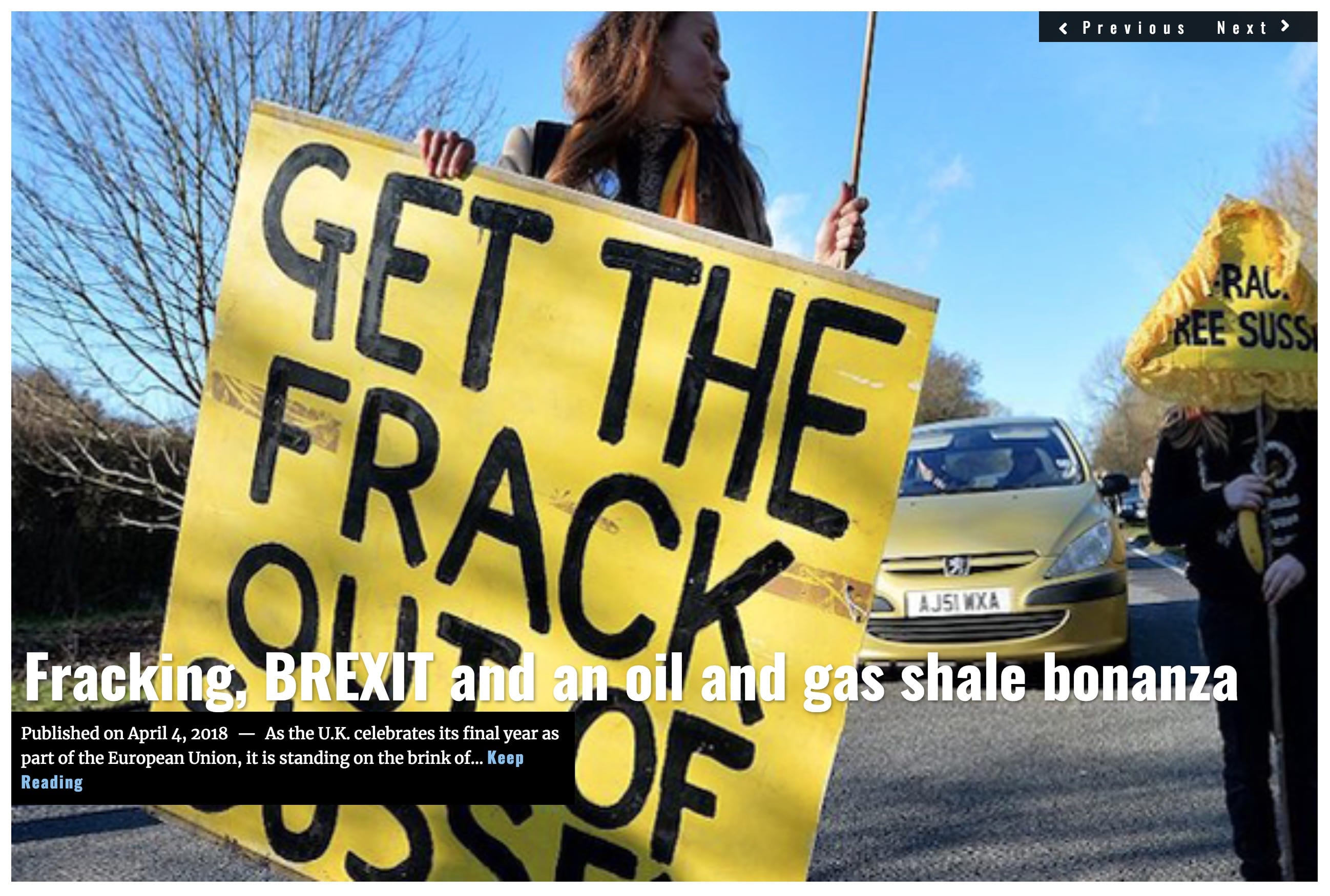 Fracking Brexit And An Oil And Gas Shale Bonanza - 