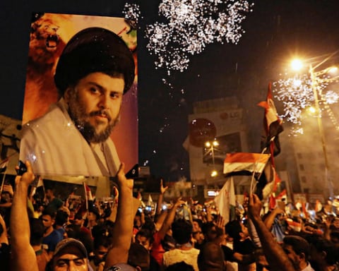 Image Iraq elections empower ex-militia leader Muqtada al-Sadr, once referred to as 'The Most Dangerous Man in Iraq' [Lima Charlie News] [Image: Reuters / Habi Mizban]