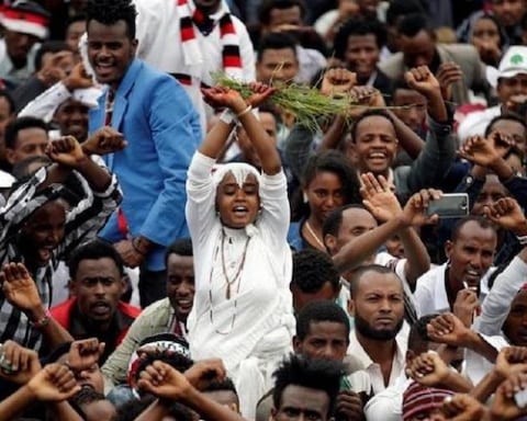 Image Ethiopia's first Oromo Prime Minister looks to usher in new era of peace and prosperity [Lima Charlie News][Photo: Reuters]