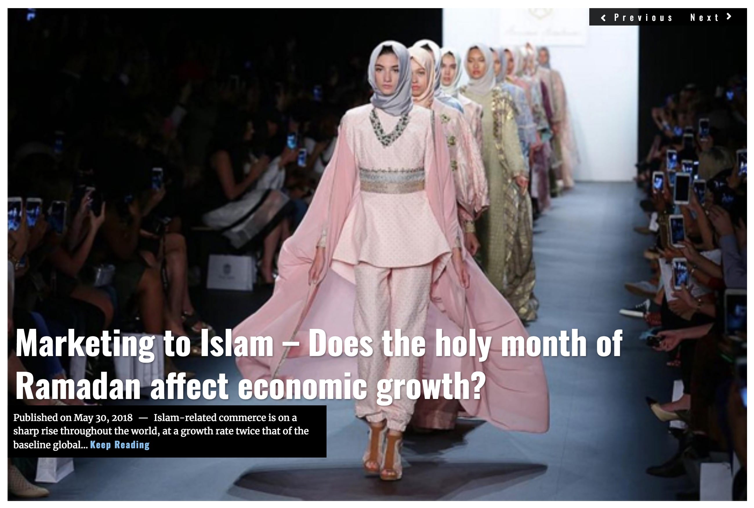 Image Lima Charlie News Headline Marketing to Islam – Does the holy month of Ramadan affect economic growth