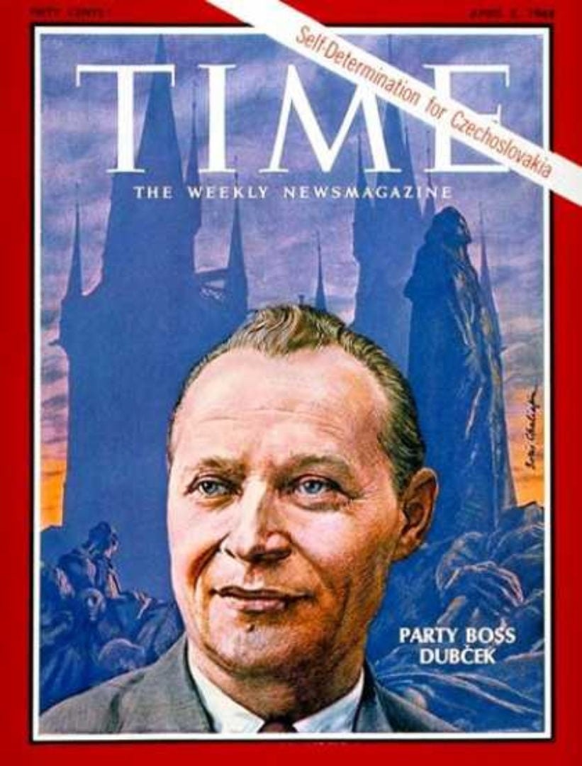 Image Alexandr Dubcek Time Magazine