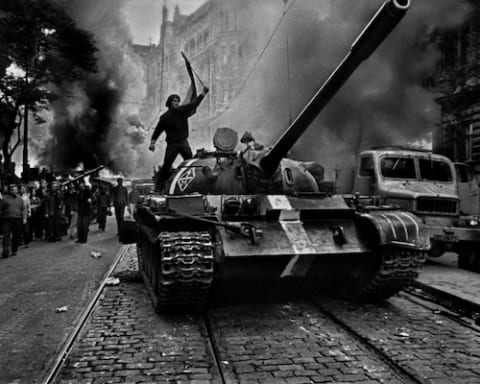 Image Workers Unite! Soviet Influence, Eastern Europe and Reflections on the Prague Spring [Lima Charlie News][Photo: Josef Koudelka]