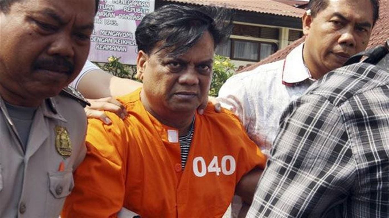 Image [Rajendra Sadashiv Nikalje, popularly known as Chhota Rajan, served as the boss of a major crime syndicate based in Mumbai. He is currently serving a life sentence at Taloja Jail in Navi Mumbai.]