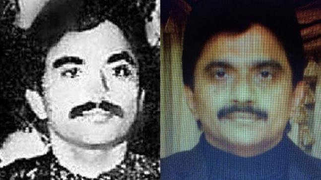 Image [Known as the "CEO of D-Company, Chhota Shakeel is not one for photographs. In 2018, via Indian agencies, India Today accessed an old picture of Chhota Shakeel (L)(1980s) and a photo (R) believed to have been taken in 2016]