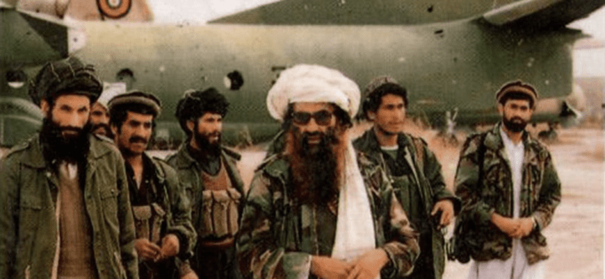 Image [Jalaluddin Haqqani (c), former head of the Haqqani network]