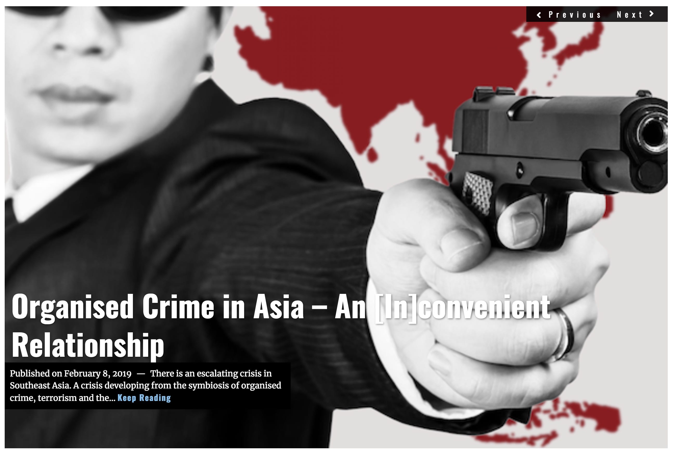 Image Lima Charlie News Headline - Organised Crime Asia FEB 8 2019